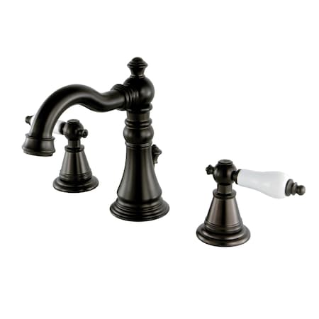 English Classic Widespread Bathroom Fct, Oil Rubbed Bronze